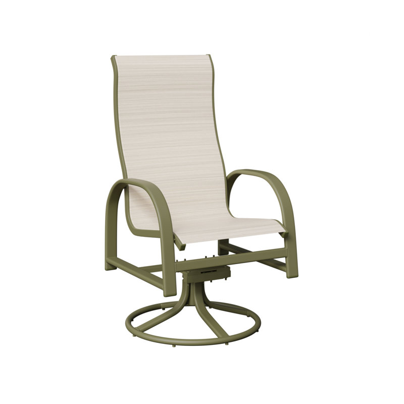 Chaise berçante berçante berçante Berlin, Ormeau Kozo, Vert sauge