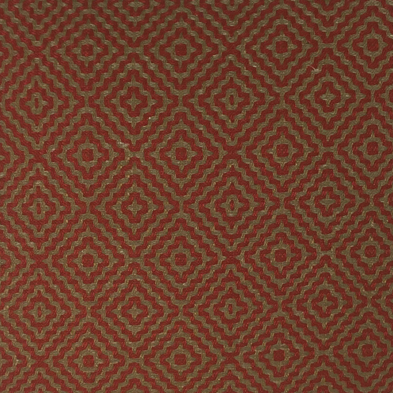 Coussin décoratif géométrique , 24 po x 24 po, Orange