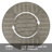 Azur Patio Round 60" Lazy Susan Dining Set With Sunbrella® Cushions And Sunbrella® Umbrella