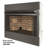 Danny Black Fireplace Insert-2115237951