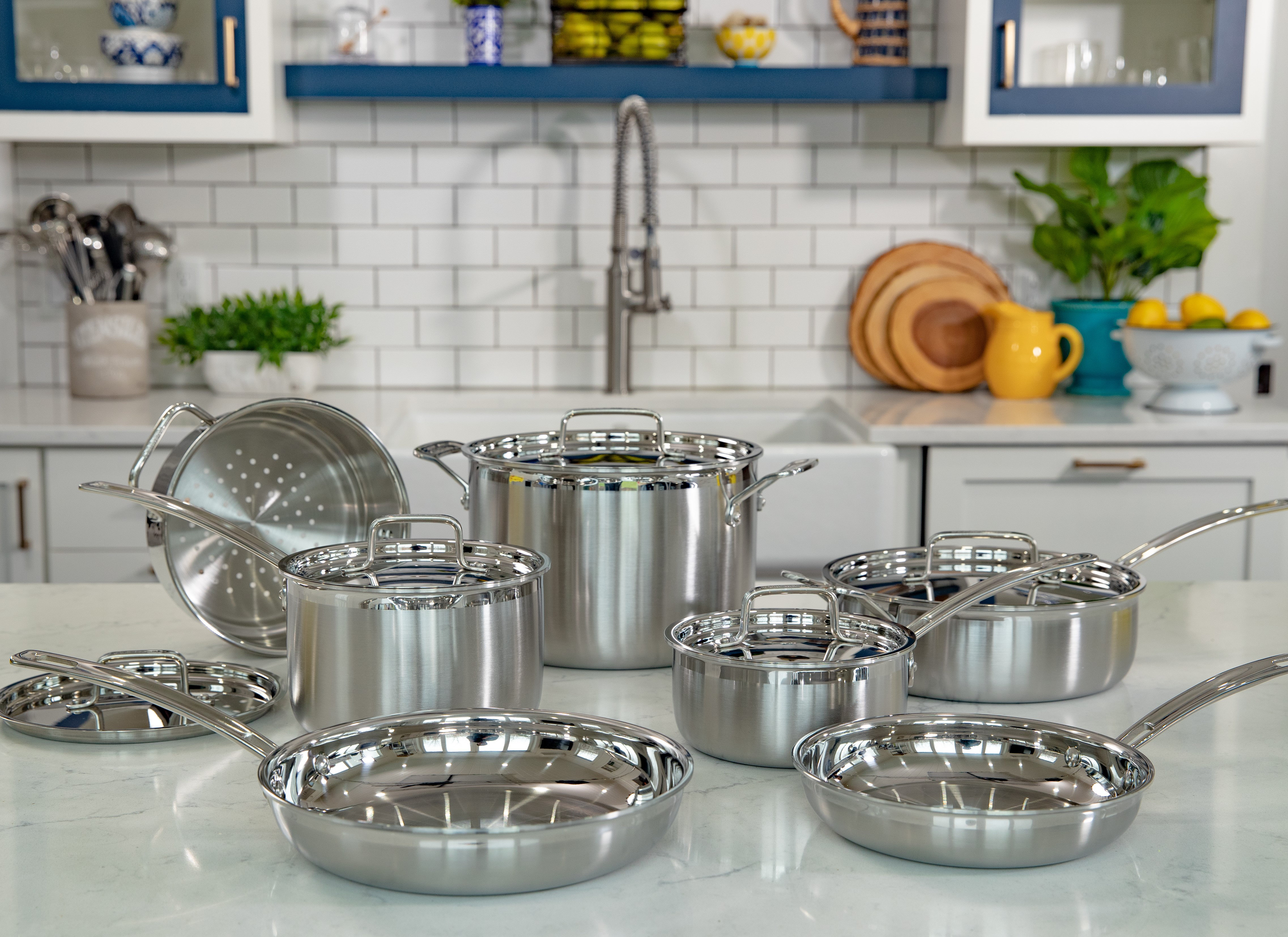 Cuisinart Cuisinart Multiclad Pro 12 Piece Stainless Steel Cookware Set | Wayfair