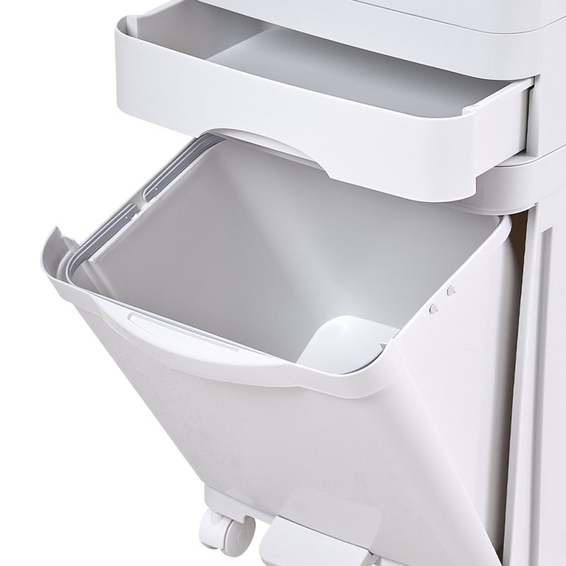 Calek PP Open Kitchen Trash Can - 49L