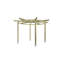 Carousel Solid Wood Garden Pergola