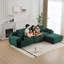 Canapé moderne en mousse à mémoire de forme compressée, grands canapés modulaires pour le salon, canapé modulaire Cloud pour animaux de compagnie, tissu en velours côtelé, causeuse très profonde, aucun assemblage requis, idéal pour plusieurs espaces-1897402412