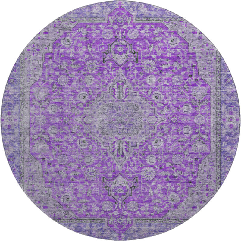 Tapis de qualité supérieure Baford AMF1651 Global, Rond 8 pi