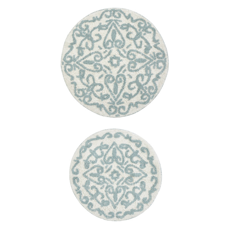 Tapis pour salle de bain Elar, Spa, Floral 1