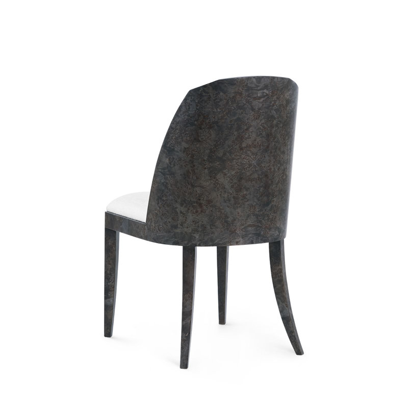 Ophelia Upholstered Dining Chair, Arabica Burl
