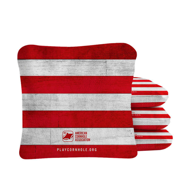 Sacs de cornhole Betsy Ross Synergy Pro, Rouge
