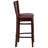 Claridge Solid Back Wooden Restaurant Barstool-31759985-31759987-55837286