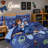 6-Piece Queen Comforter Set,Navy