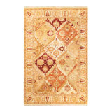 Efemia One-of-a-Kind 4' 1" X 6' 2" Hand Knotted Area Rug