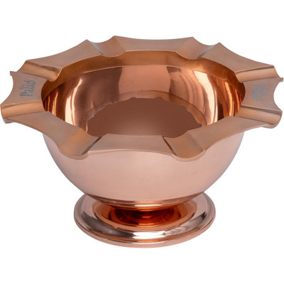 Palió® Tazza ashtray, 8 Stirrups, Stainless Steel