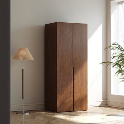 Simple Modern Walnut Wardrobe