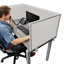 Panneau d'intimité acoustique fixé au bureau-16490092-16490067-16490077