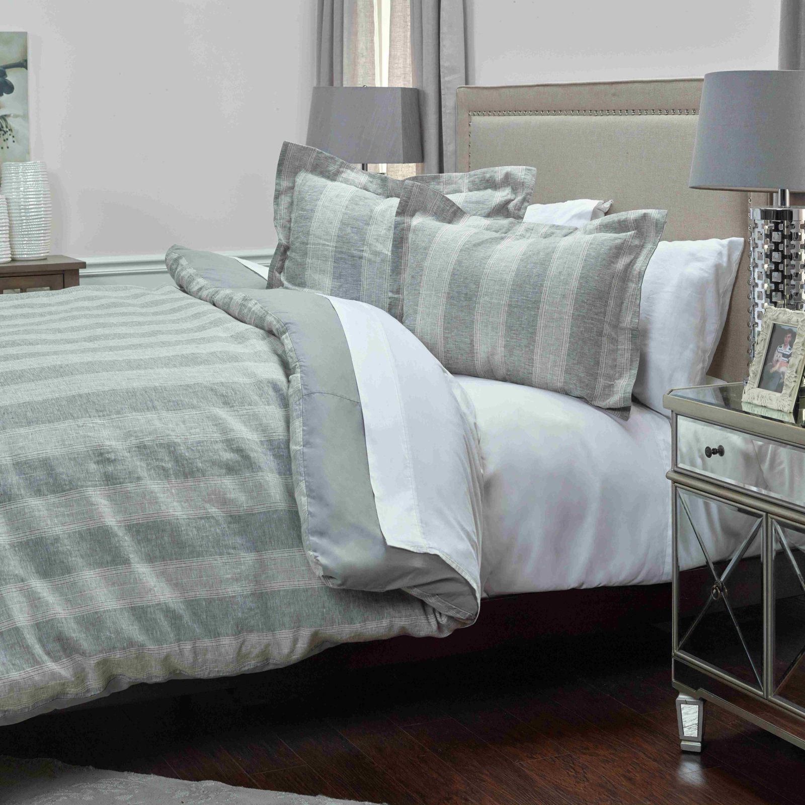 Drake Linen Shams, King