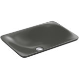 Carillon® Ceramic Rectangular Drop-in Bathroom Sink