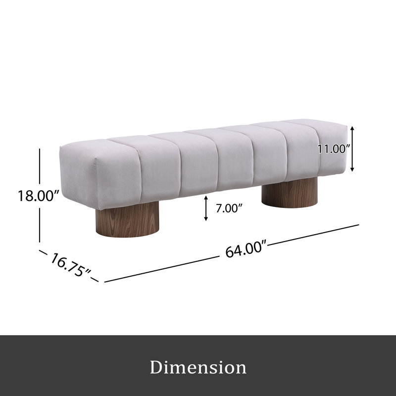 Banc de salle à manger pour la salle à manger, banc de repose-pieds pour hall d'entrée sans assemblage