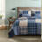 Plush Cotton Bedding Sets, King Size, Modern Patchwork, Year-round Comfort