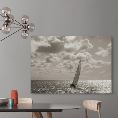 Sailing - Wrapped Canvas Print