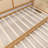 Twin Size Walnut Rattan Daybed With Twin Size Trundle-1229136015-1229136012