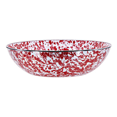 Golden Rabbit Enamelware 5 Qt. Catering Bowl