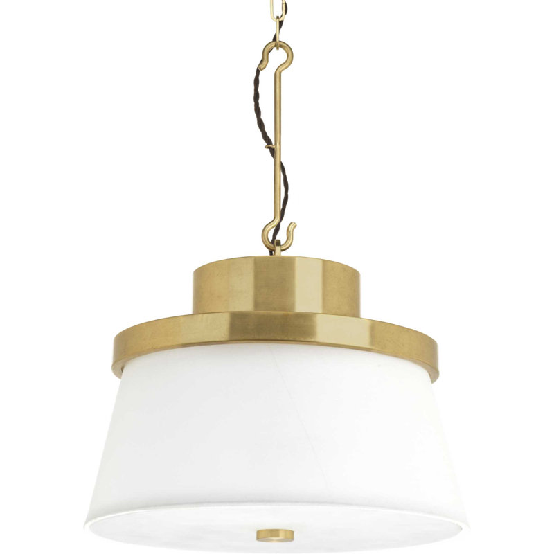 Luminaire suspendu tambour simple 3 lumières Windbluff