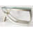 60'' Glass Top Console Table