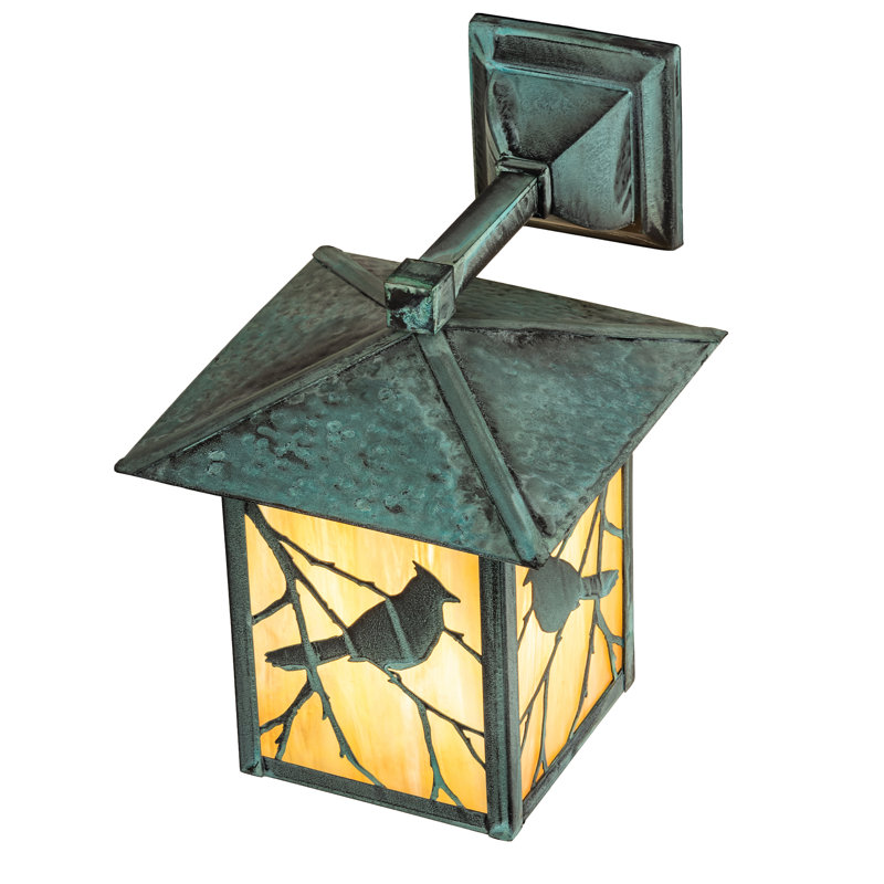 Verdigris Armed Sconce