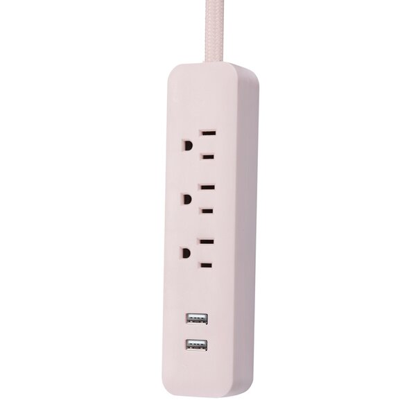 Rezzo 3-Outlet Surge Protector Cord