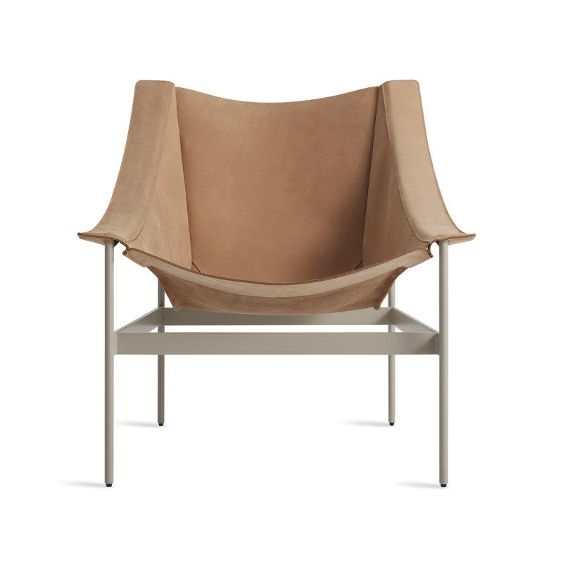 Heyday Lounge Chair, Sand Full Grain Leather