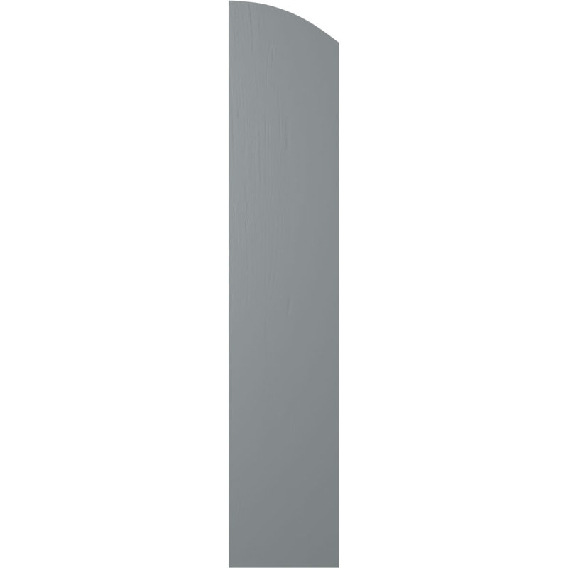 Volets de planche-n-lattes jointes avec plateau elliptique Americraft (2 lattes) (par paire), Océan, 10 1/2", 62"