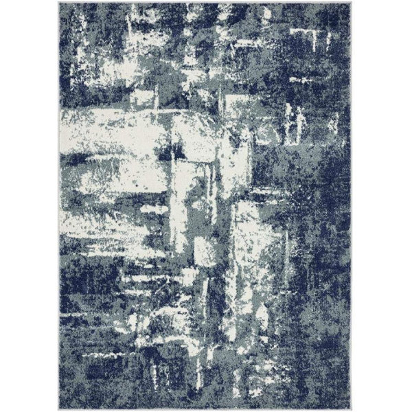 17 Stories Abstract Rug | Wayfair