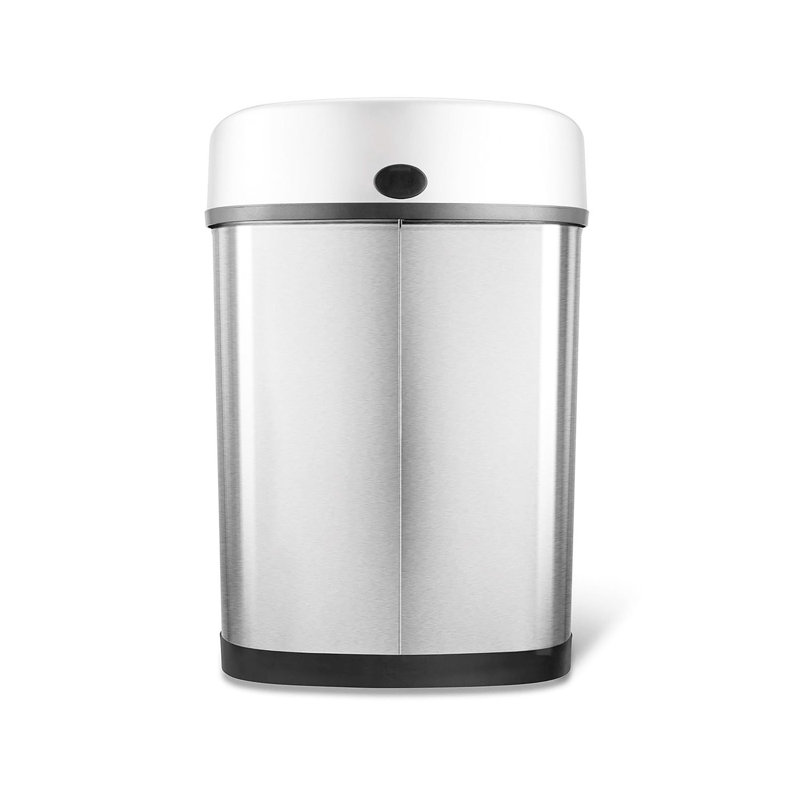 Steel Motion Sensor Kitchen Trash Can - 11 Gallons