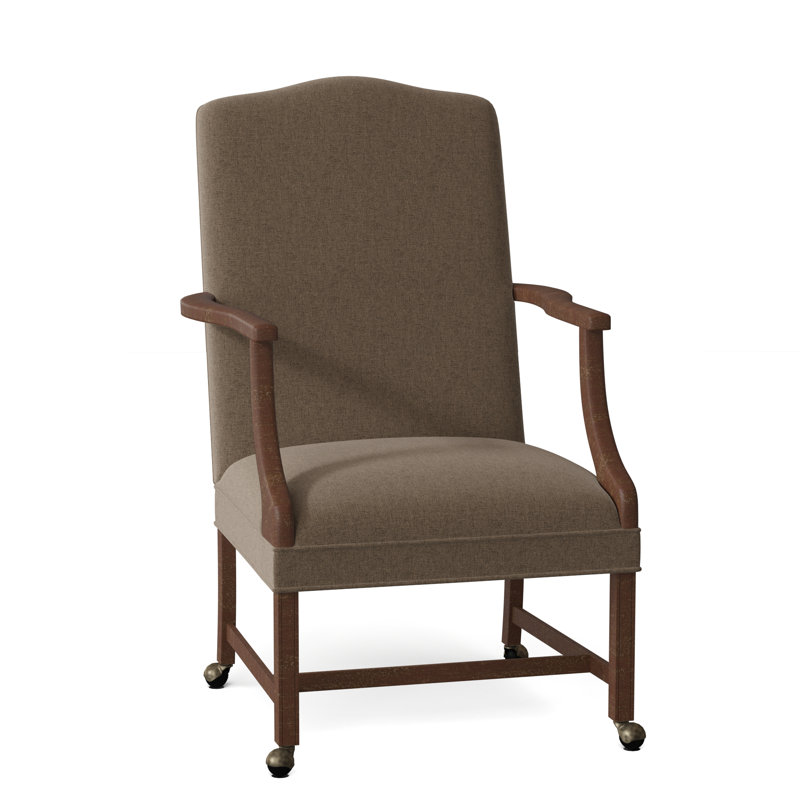 Fauteuil Addison, 8789 100% polyester écorce, Noyer