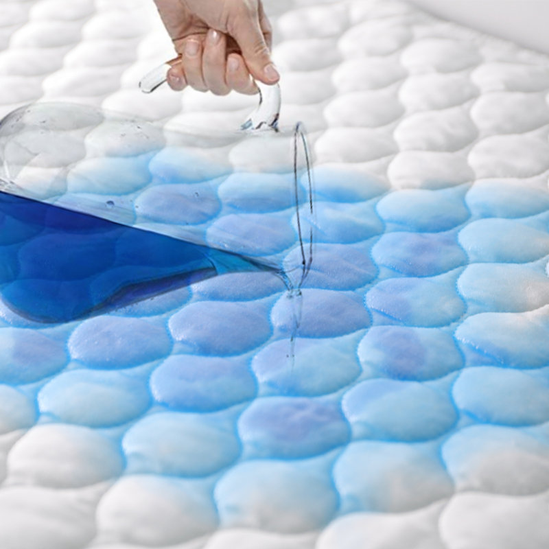 Protège-matelas résistants à l'abrasion hautement absorbants, Double