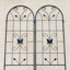 4 Pack Metal Garden Trellis, 86.7" X 19.7" Rustproof Trellis For Climbing Plants, Flower Support-642035392