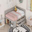 Lit de jour double avec tiroirs et tablettes-452124107-452124118