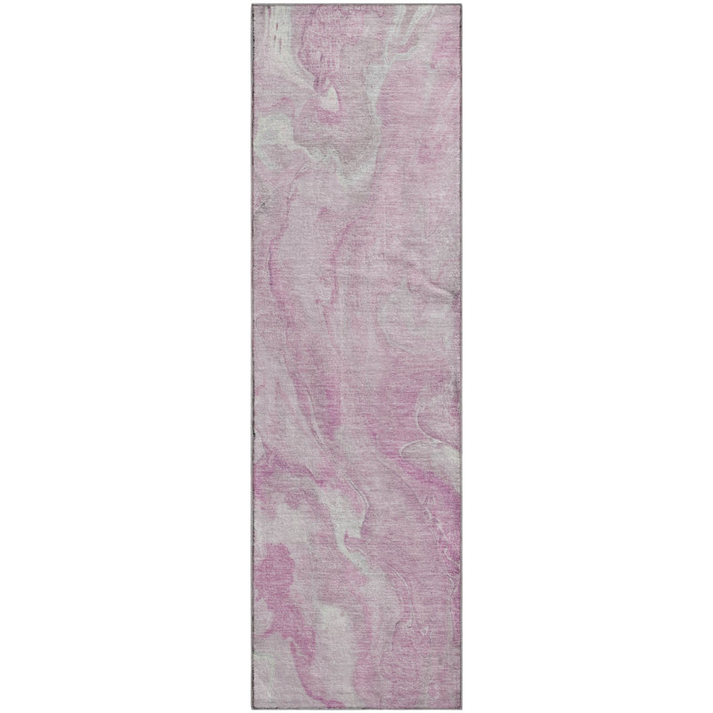 Premium Machine Washable Varroville AMF1707 Abstract Rug, Runner 2'3" x 7'6"