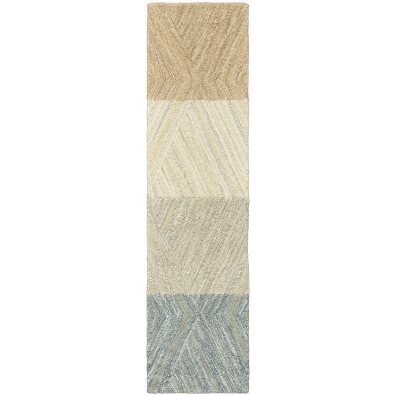 Graceful 1'6" x 6' Blanket Modern Indoor Rug