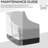 Wooden Chair With Cup Holder, For Relaxing In Patio, Lawn, Deck, Garden, Backyard, Fire Pit - White Enjoying Outdoors On
