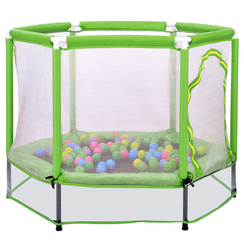 Trampoline pour enfants, Vert