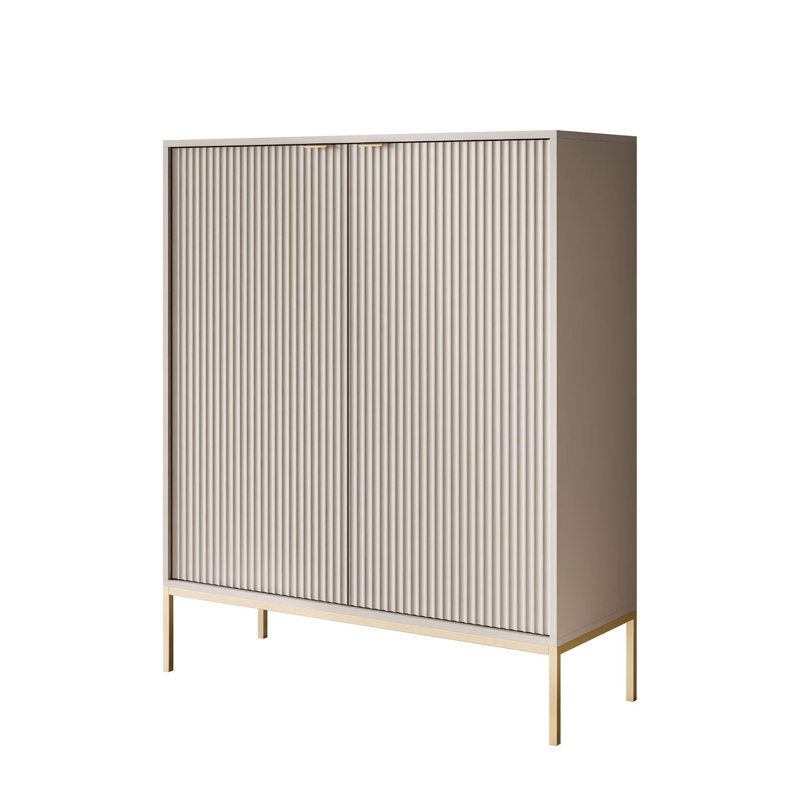 104cm Sideboard, Cashmire/Gold