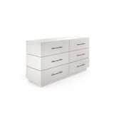 Commode 6 tiroirs Mattone