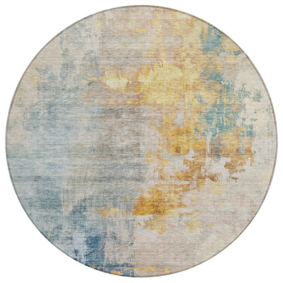 Machine Washable Indoor/Outdoor Chantille ACN1160 Rug