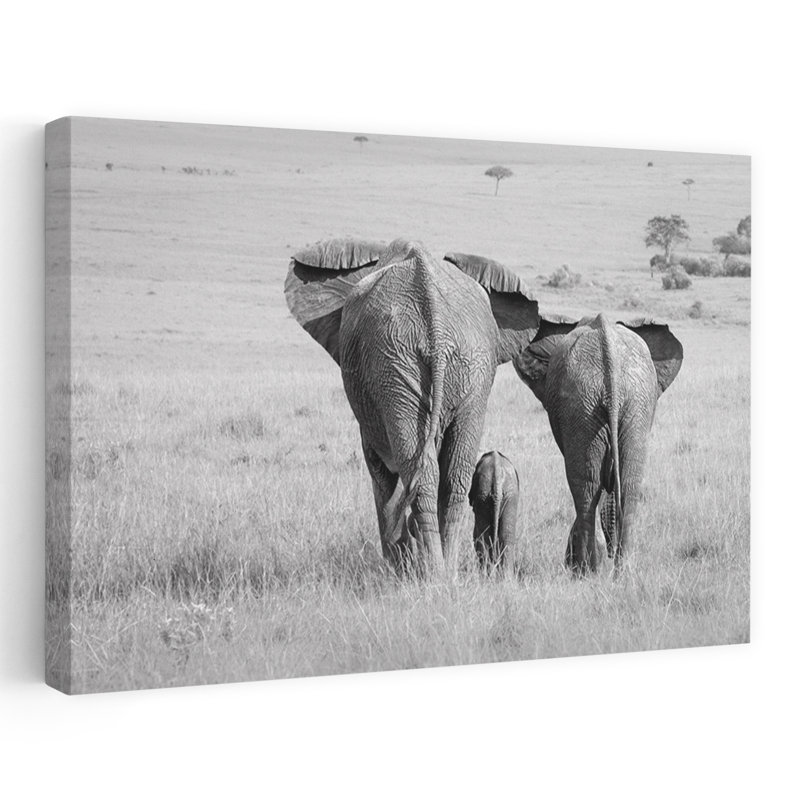 Reproduction d'art mural paysage africain, H 16 po x l 24 po