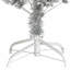 vidaXL Christmas Tree with 300 LEDs with Stand Silver PET-387983604