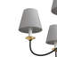 Lustre traditionnel 37 po avec abat-jour empire