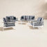 Townsend 7 Person Seating Group With Sunbrella Cushions