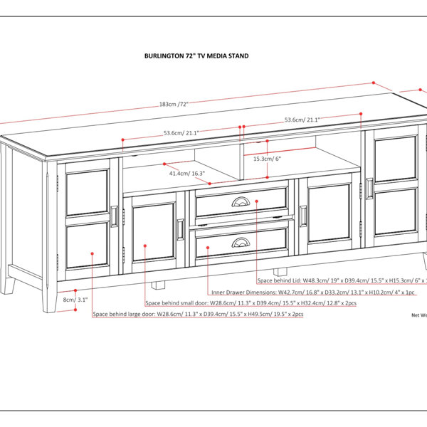 Dimensions du produit