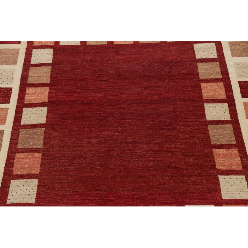 One-of-a-Kind 9'1" X 12'2" New Age Wool Area Rug in